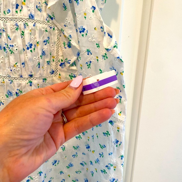 NWOT RAILS Filomena Top Bluebell Eyelet size Medium - Picture 7 of 12